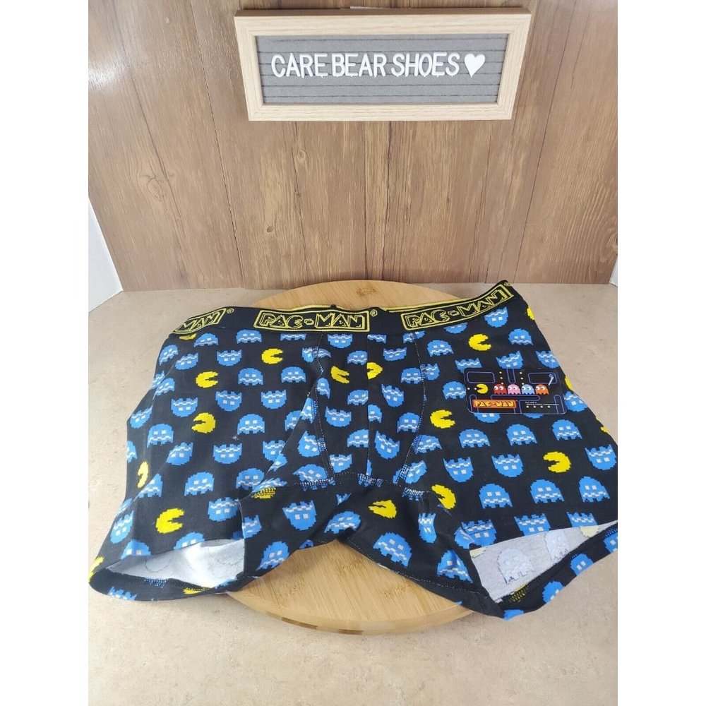 Pac-Man Mens' Game Board Game Over Boxer Brief Underwear SIZE Medium